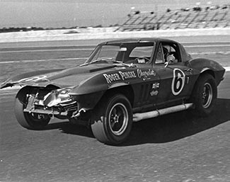 This Corvette earned a GT victory in 1966 at Daytona in Team Penske’s first race