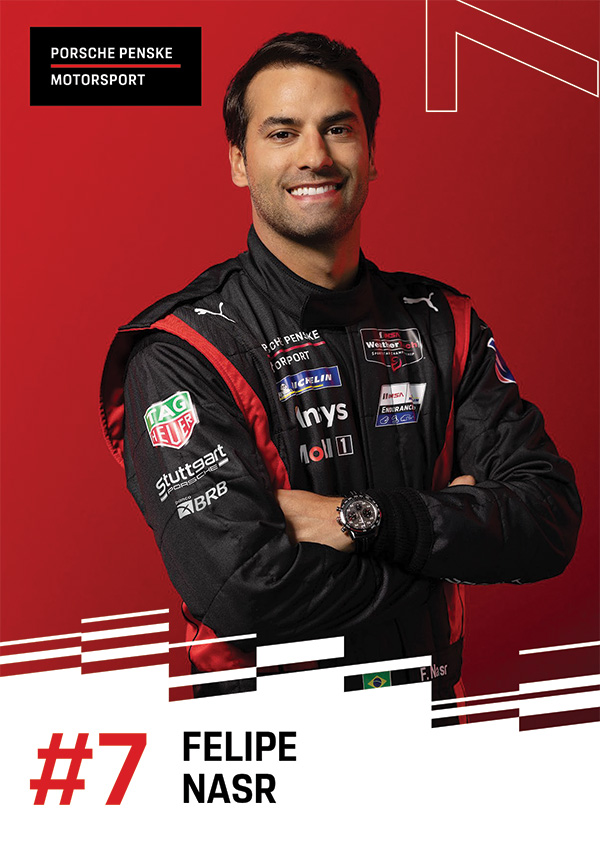 Team Penske Felipe Nasr Autograph Card