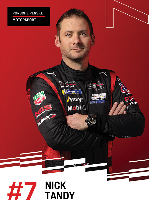 Team Penske Nick Tandy Autograph Card