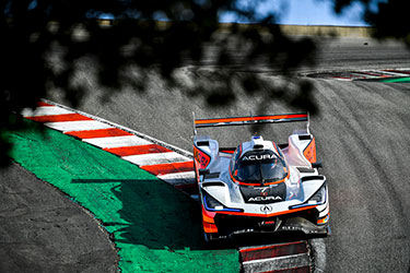 The No. 7 Acura Team Penske team will race for the IMSA DPi title on Nov. 14.