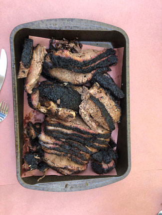 Some of Gavin Ward’s tasty creations.