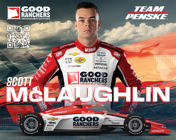 Team Penske Scott McLaughlin Autograph Card