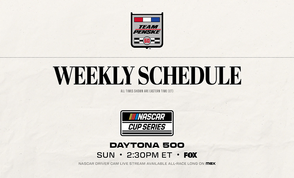Team Penske Tune In: DAYTONA 500