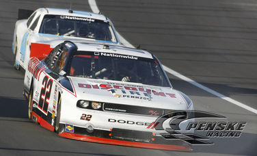 Blaney Finishes 11th in Caution-Filled Race at Kansas