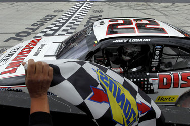 Perfect Day For Logano In His Discount Tire Ford 