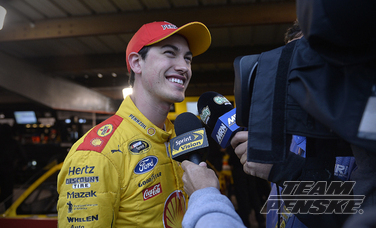  Logano Wins Pole For This Sunday's STP 500