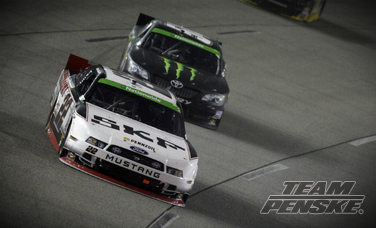 Blaney Races to Top-10 Finish at Richmond