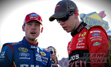 Ryan Blaney Leads Team Penske 3-Car Lineup 