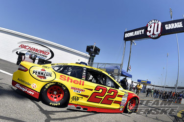 Team Penske NASCAR Sprint Cup Series Qualifying Report - Richmond