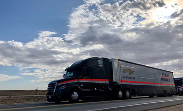 Inside the Team Penske Transporters