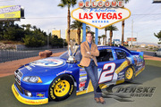 Keselowski Arrives in Vegas